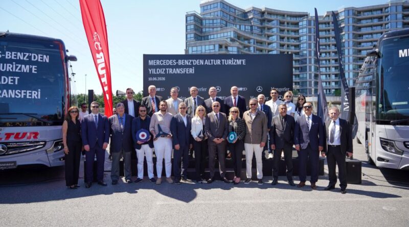 Altur Turizm Filosunu 20 Adet Mercedes-Benz Tourismo 15 ile Güçlendirdi Altur Turizm Filosunu 20 Adet Mercedes-Benz Tourismo 15 ile Güçlendirdi